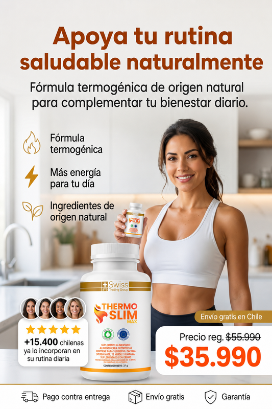 Thermo Slim Max™ Complemento termogénico natural