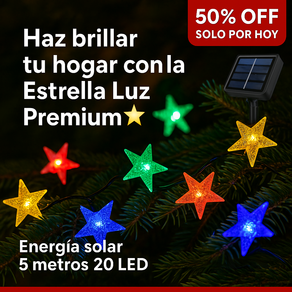 Estrella Luz Solar Premium™