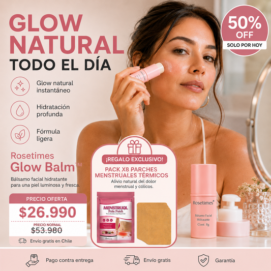 Rosetimes Glow Balm™: Glow Natural Todo el Día