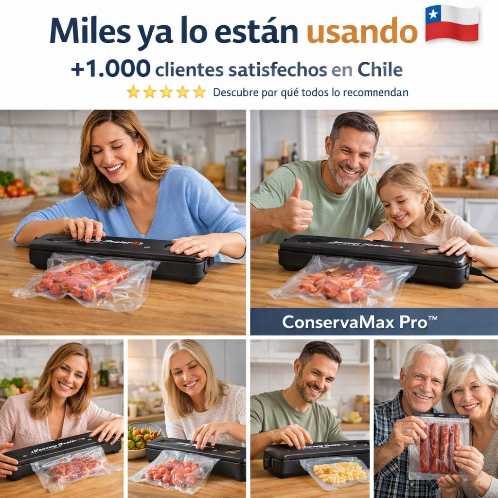 ConservaMax Pro™ Conserva tus alimentos por más tiempo y evita desperdiciar comida