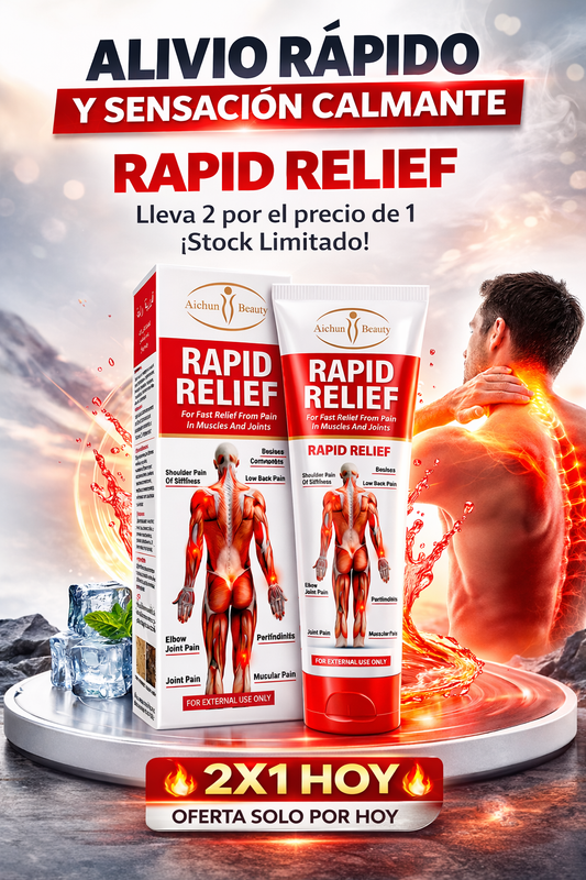 RAPID RELIEF ™ Gel Muscular Calmante