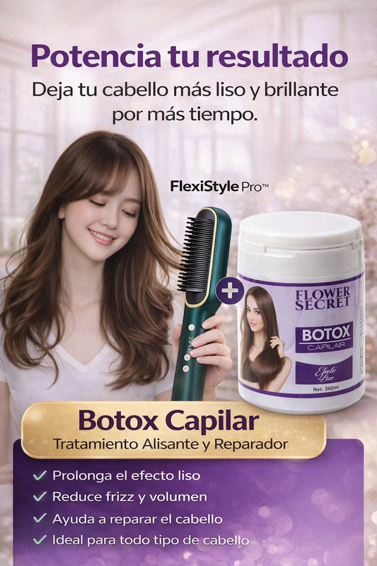 Botox Capilar Tratamiento Alisante y Reparador