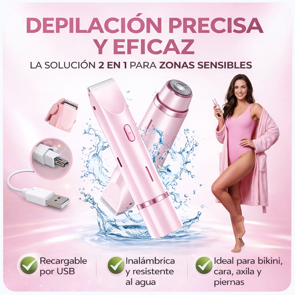 BikiniClean™ “ELIMINA EL VELLO EN MINUTOS”