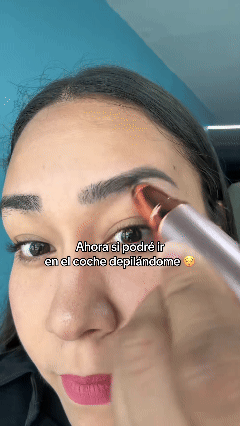 Depilador de Cejas Preciso y Sin Irritación